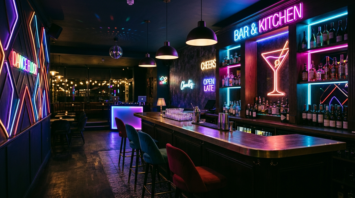 Include a mini fridge or beverage cooler for convenience